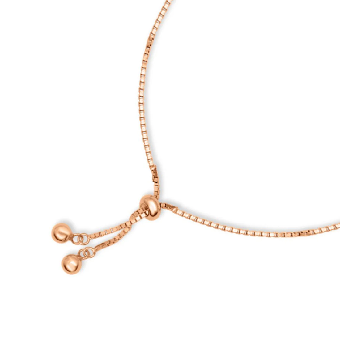 Heart Rose Gold Plated 925 Sterling Silver Bracelet - Image 5