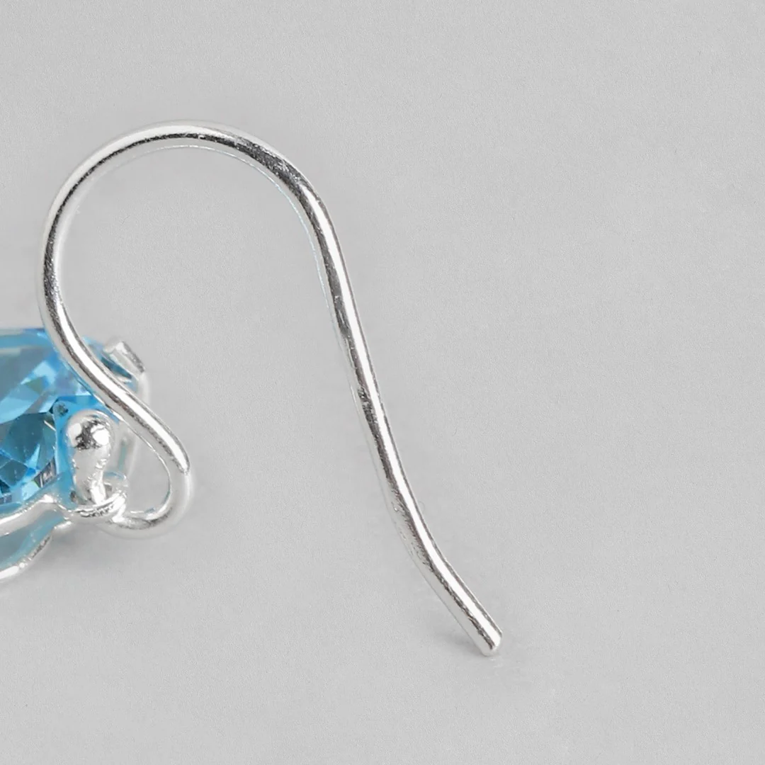 Azure 925 Silver Drop Earrings - Image 5