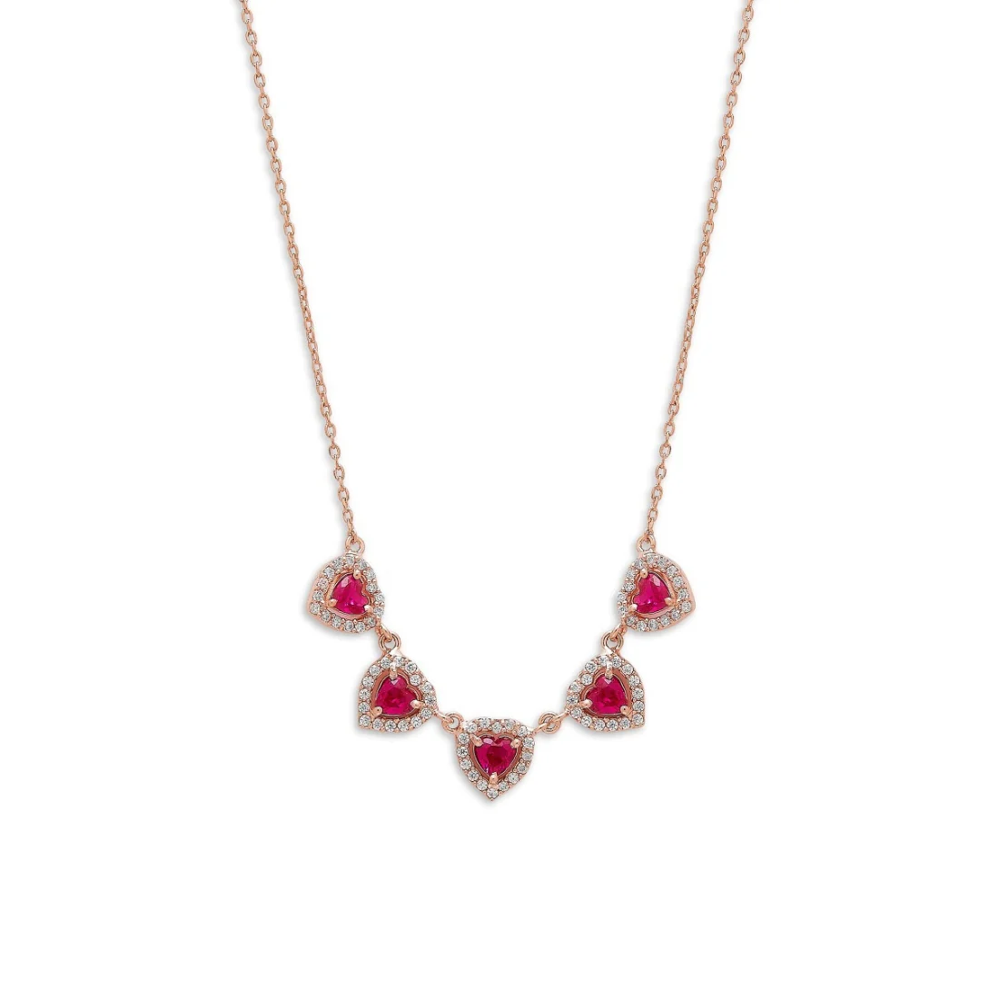 Heartfelt Elegance 925 Sterling Silver Necklace - Image 5