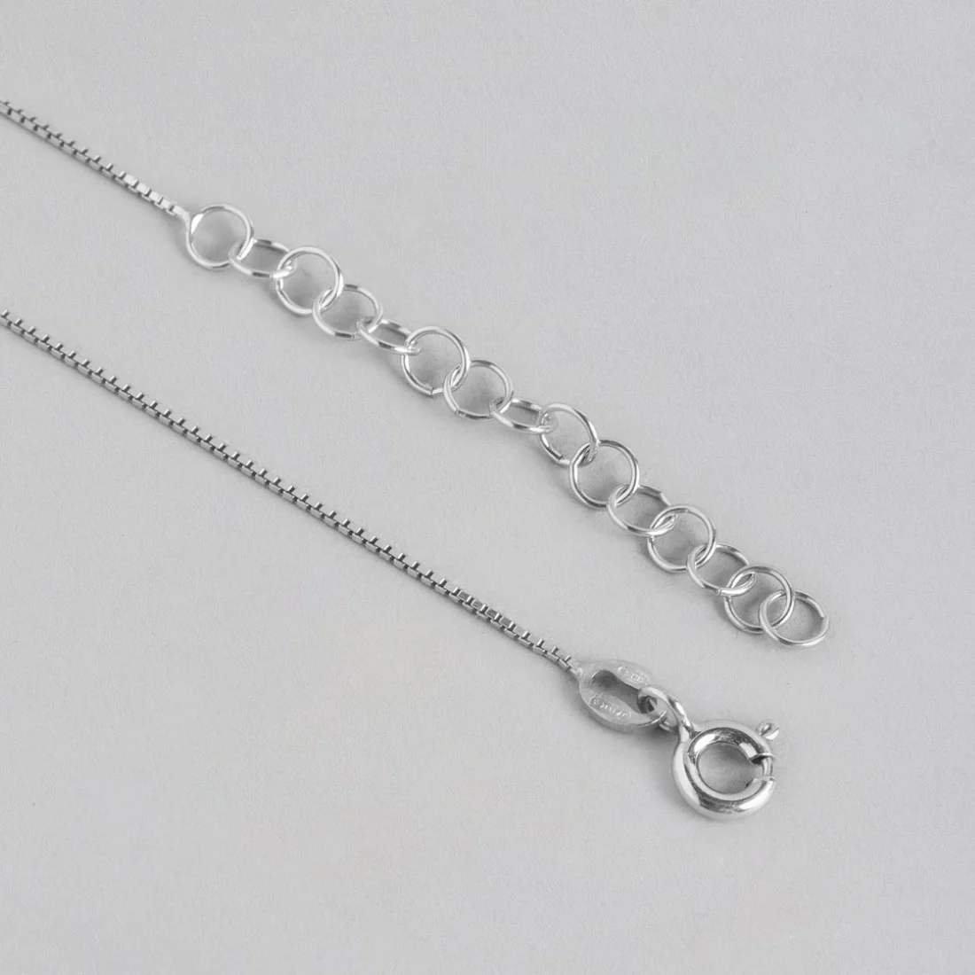 Heart in Heart Radiance Rhodium-Plated 925 Sterling Silver Bracelet with Box Chain - Image 7
