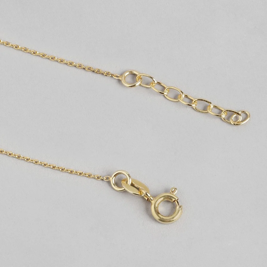 Infinite Glamour Gold-Plated 925 Sterling Silver Anklet with Cubic Zirconia - Image 9