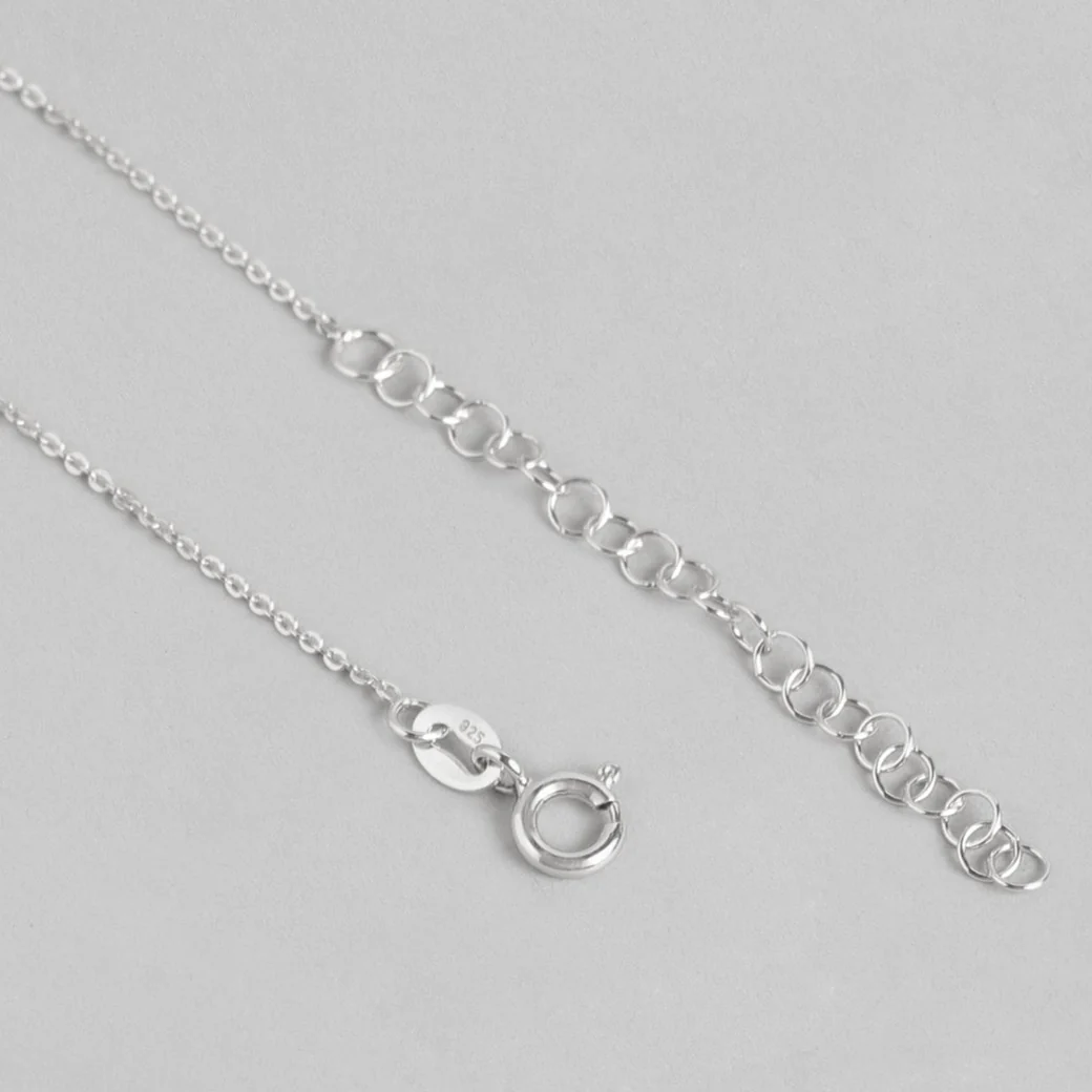 Infinity CZ 925 Sterling Silver Necklace - Image 5
