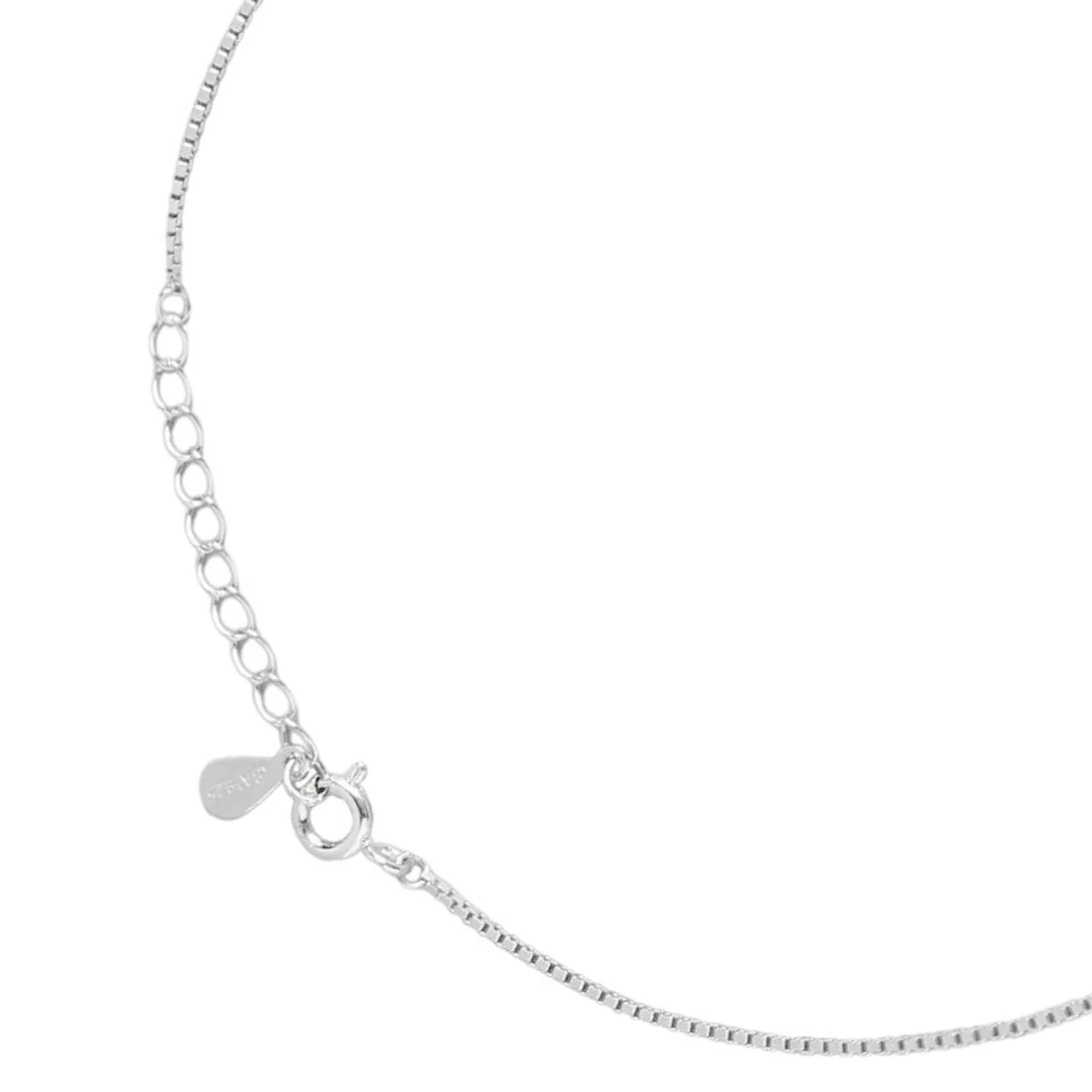 Infinity Evil Eye Silver Anklets - Image 9