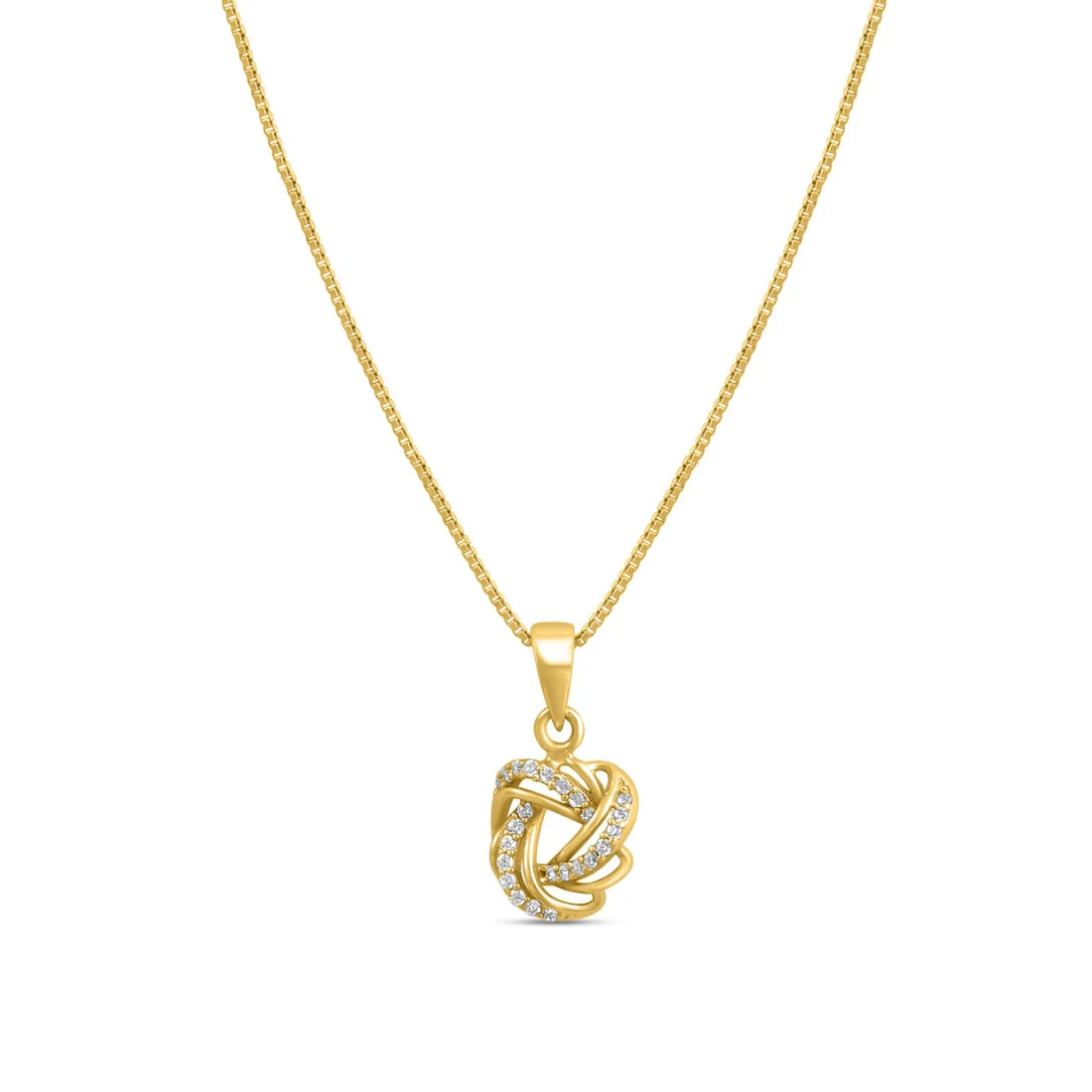 Infinity Loop Gold Plated 925 Sterling Silver Pendants - Image 7
