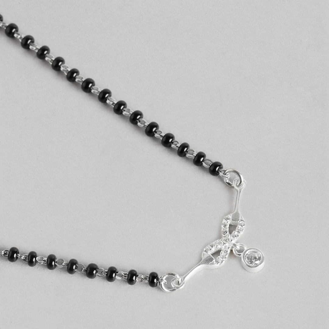 Infinity Rhodium Plated 925 Sterling Silver Jewellery Set Combo - Image 6