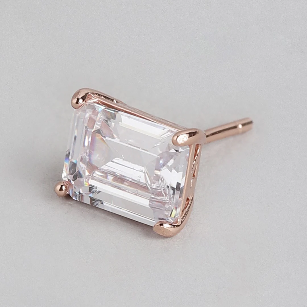 Radiant Glow Rose Gold-Plated CZ 925 Sterling Silver Jewelry Set - Image 5