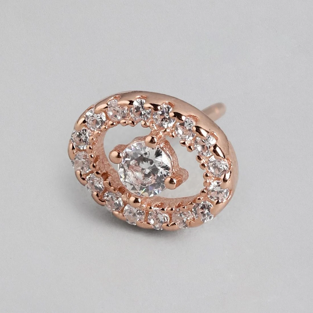 Opulent Oval Whispers Rose Gold-Plated CZ 925 Sterling Silver Jewelry Set - Image 6