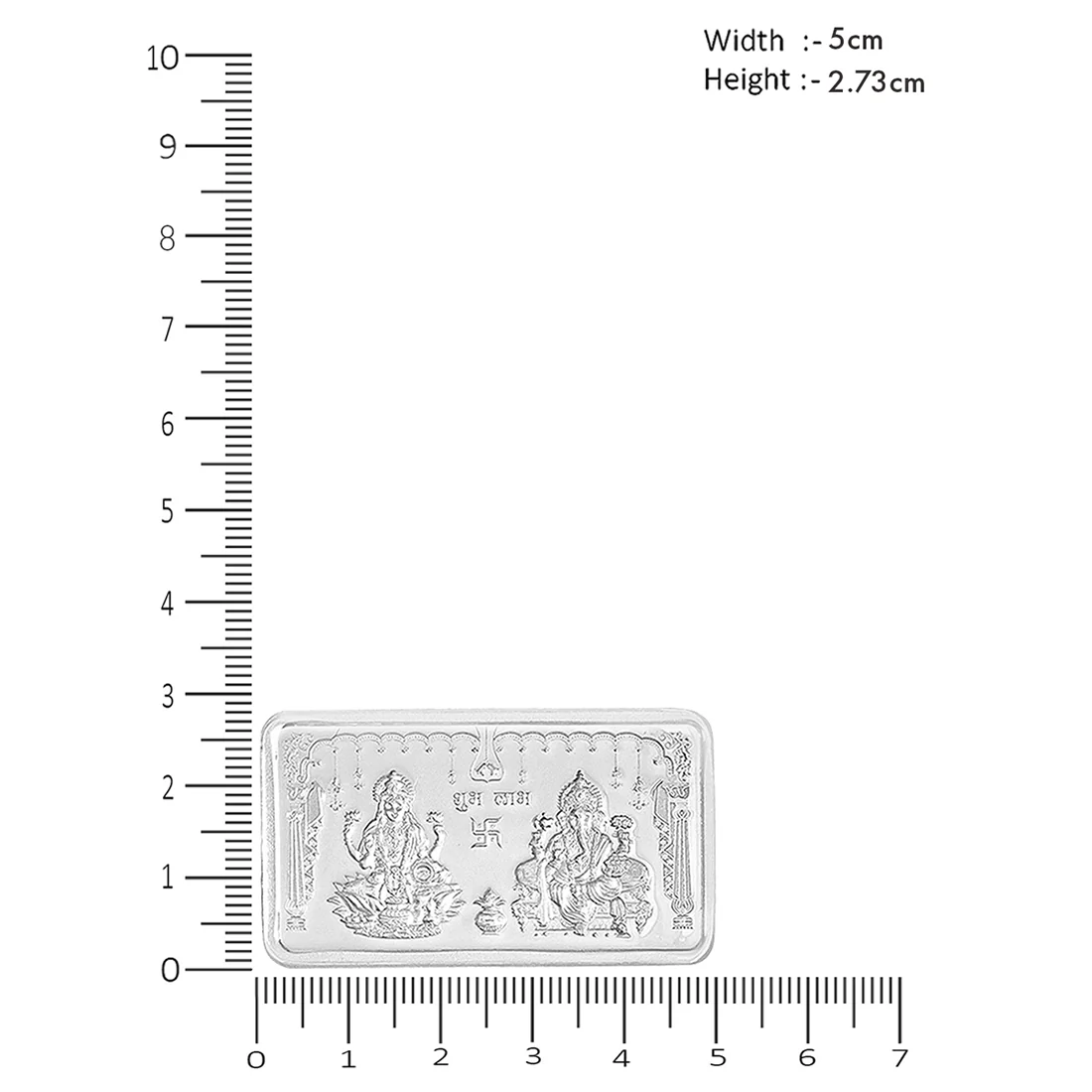 Lakshmi and Ganesha 999 Silver Bar- 20 gm - Image 5