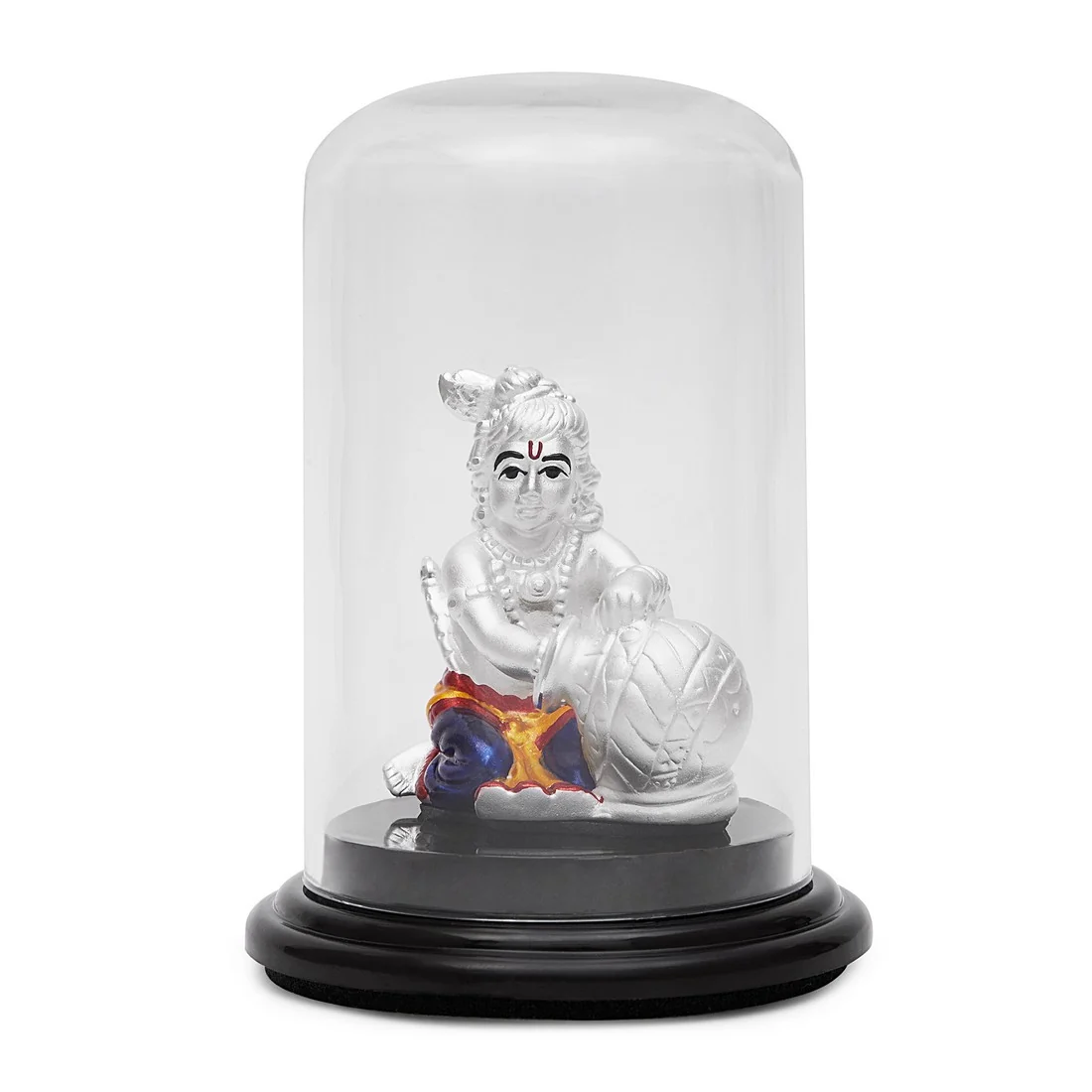 Little Krishna Delight 999 Silver Idol of Young Lord Krishna - Image 2