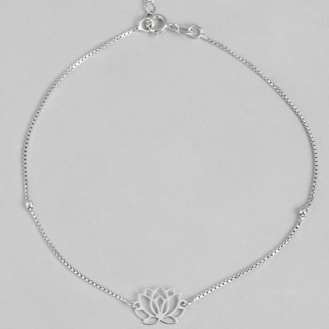 Lotus 925 Sterling Silver Anklets - Image 6