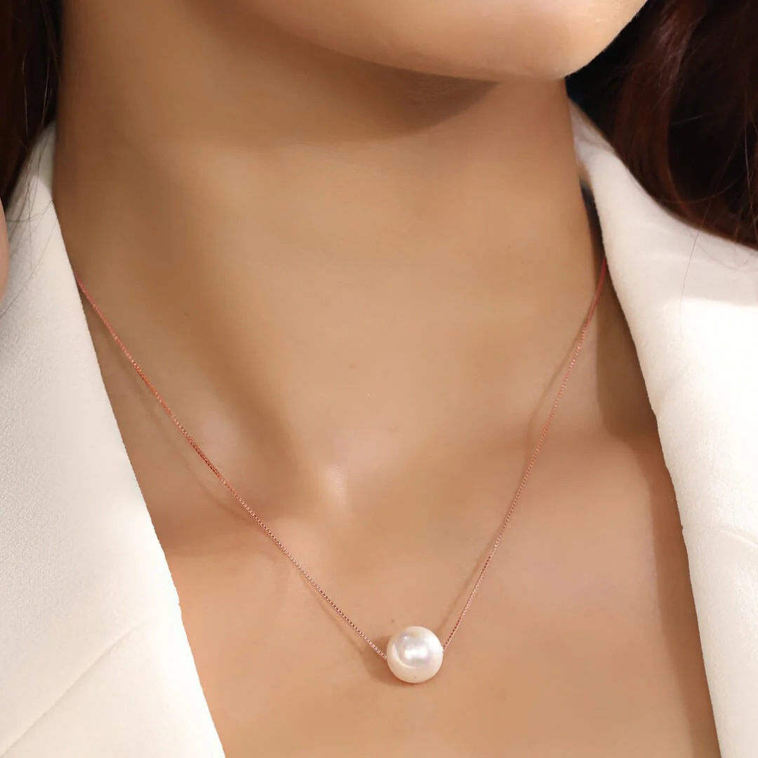 Love from the Sea Stunning Pearl 925 Silver Necklace Gift Combo - Image 4