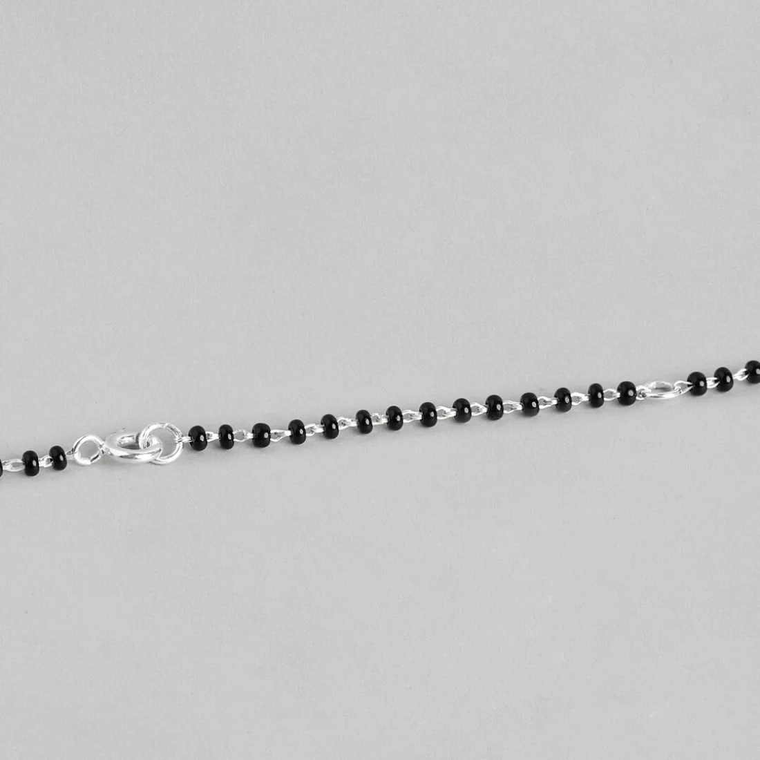 Elegant CZ Studded 925 Silver Mangalsutra - Image 6