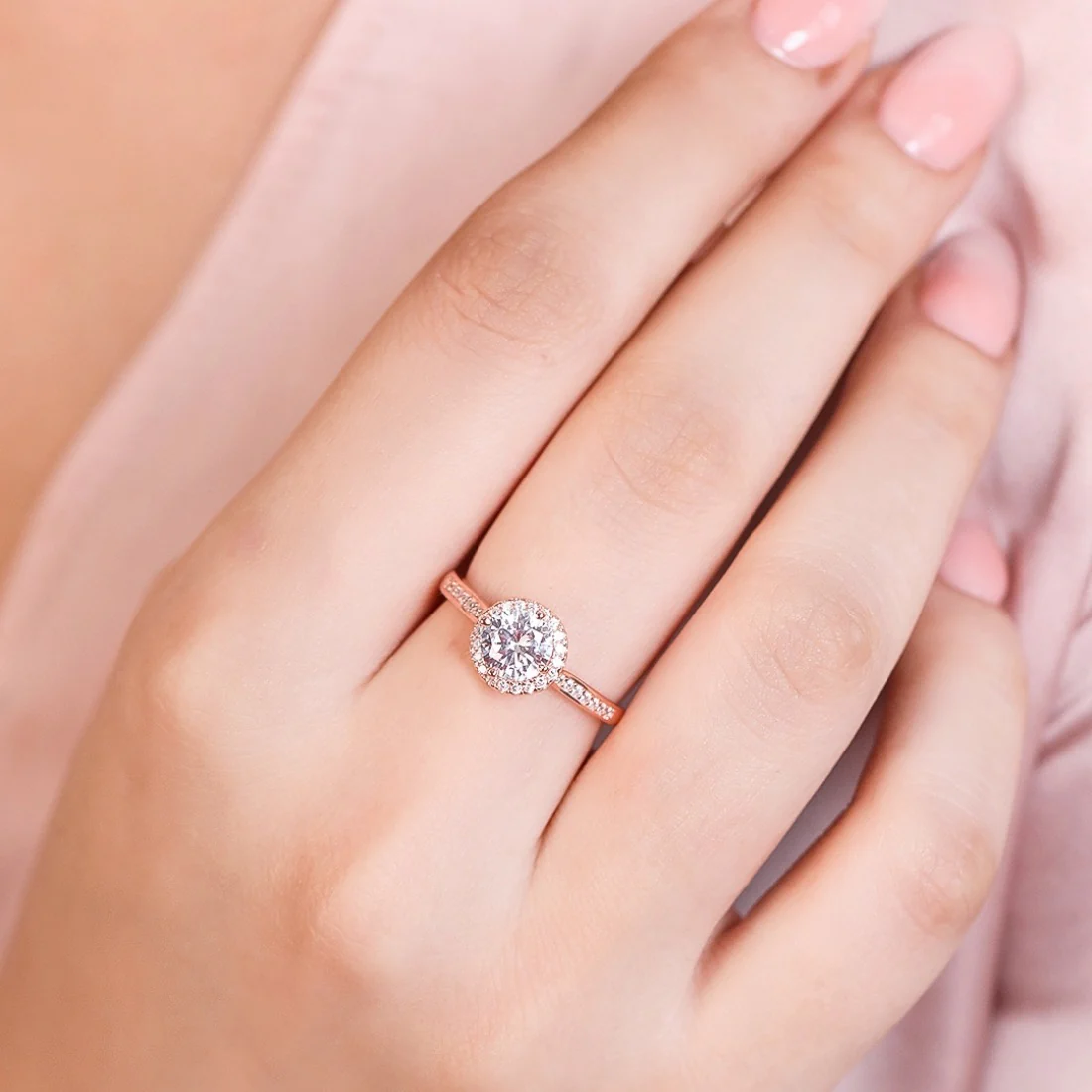 Merilyn Monroe 925 Silver Ring In Rose Gold (Arundhati Chatterjee X Zavya) - Image 3