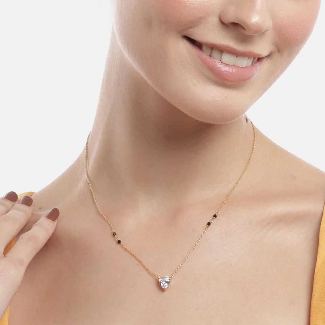 Golden Bond Gold Plated 925 Sterling Silver Mangalsutra - Image 2