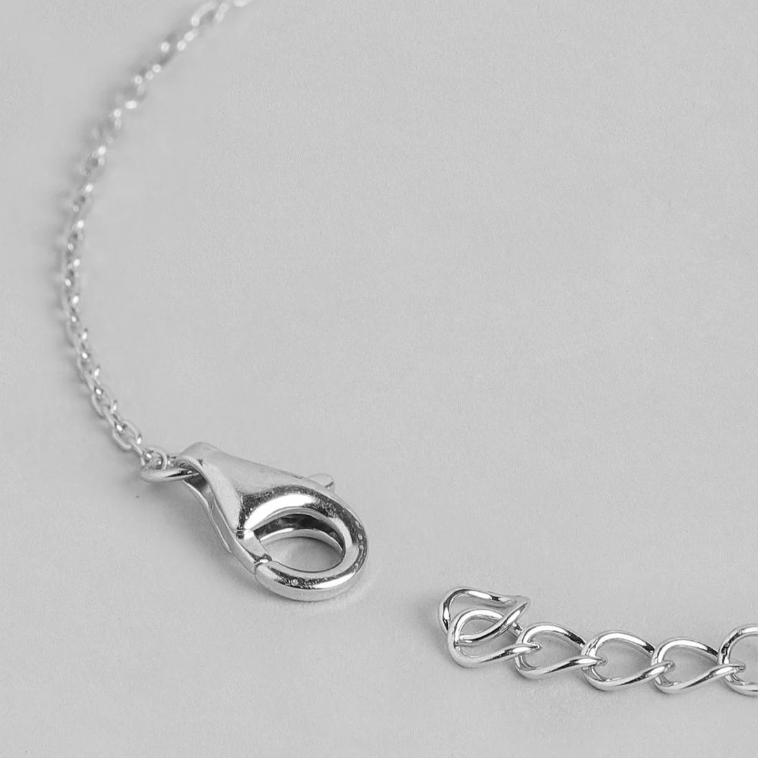Minimal Evil Eye 925 Silver Bracelet - Image 7