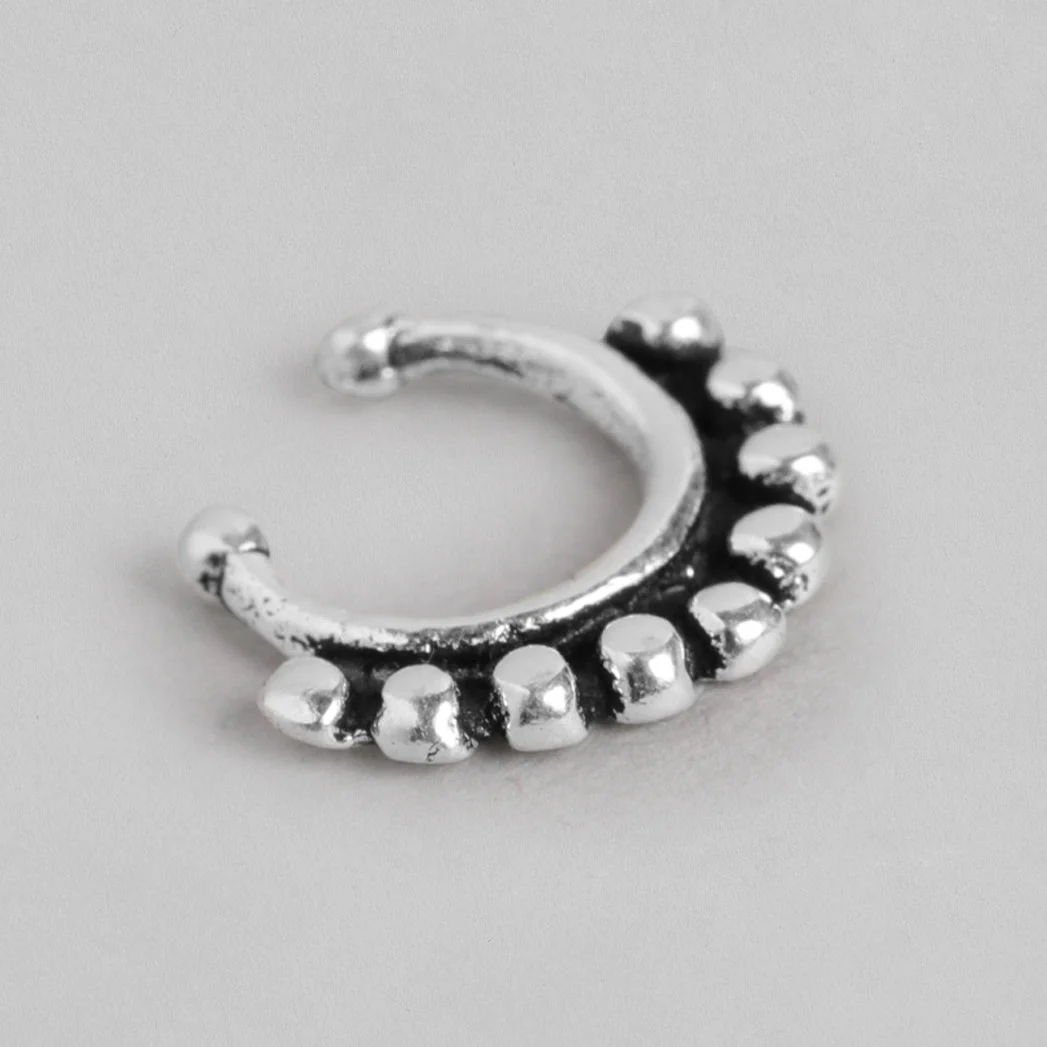 Minimal Hearts 925 Sterling Silver Septum - Image 4
