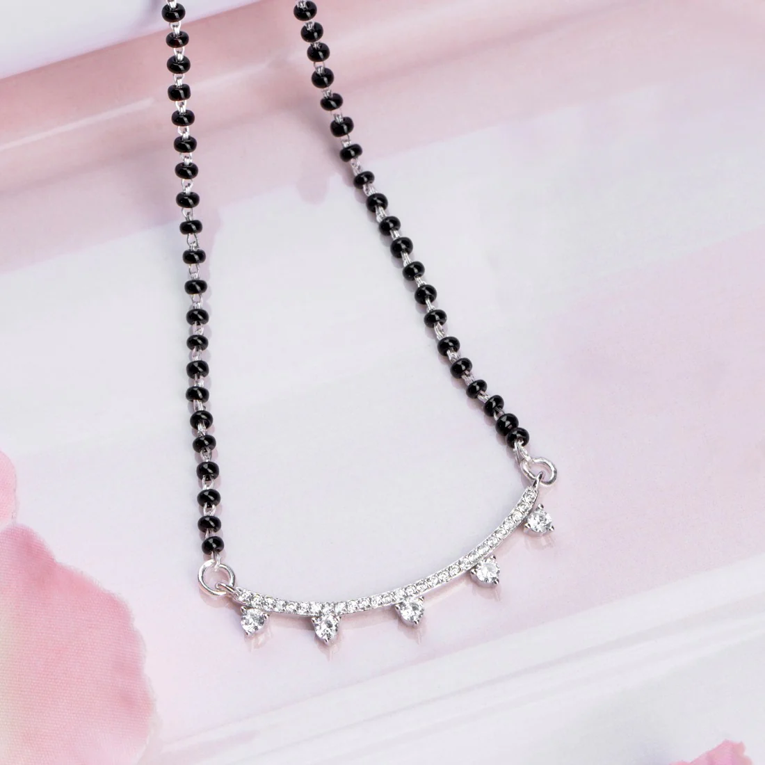 Minimal 925 Silver Mangalsutra - Image 2