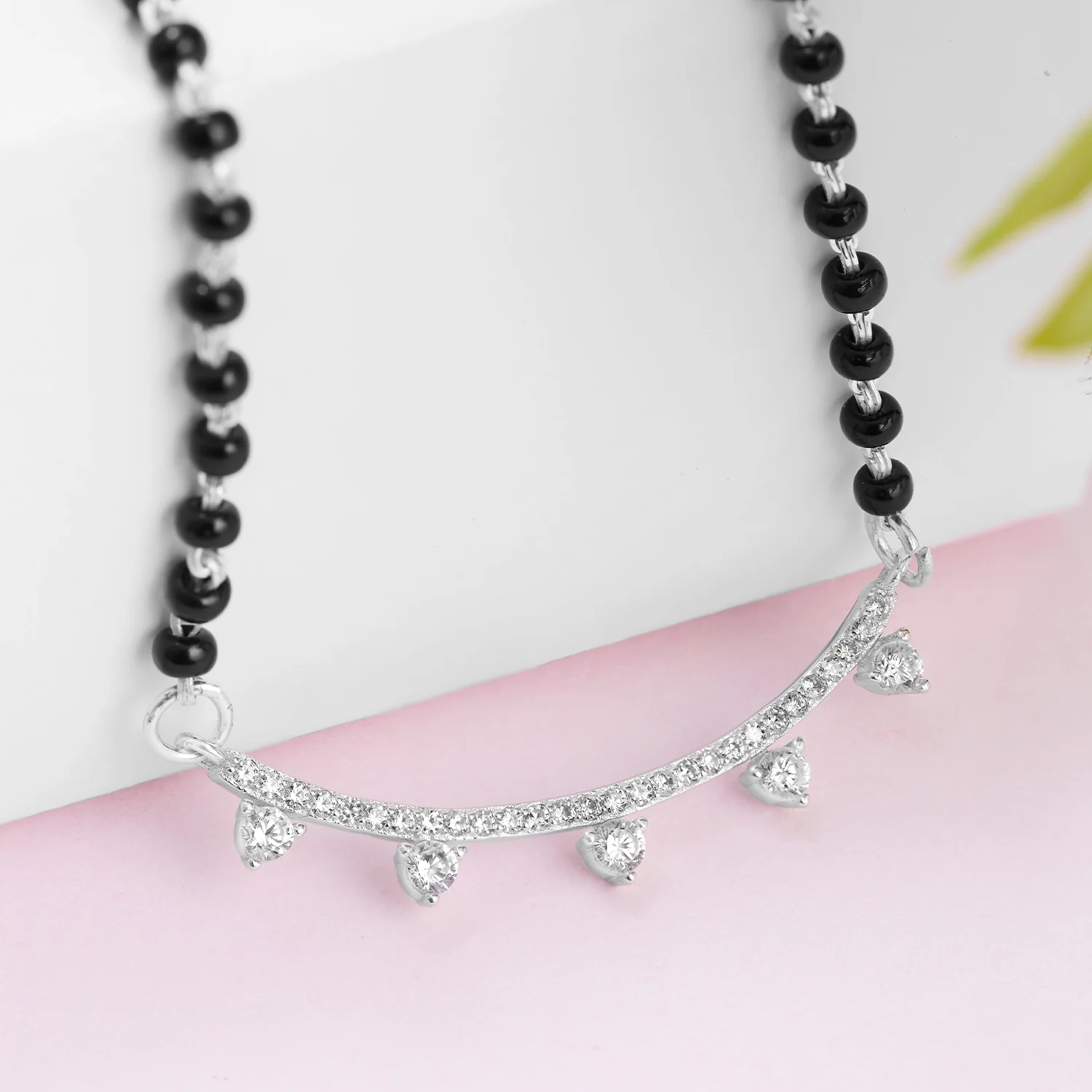 Minimal 925 Silver Mangalsutra - Image 3