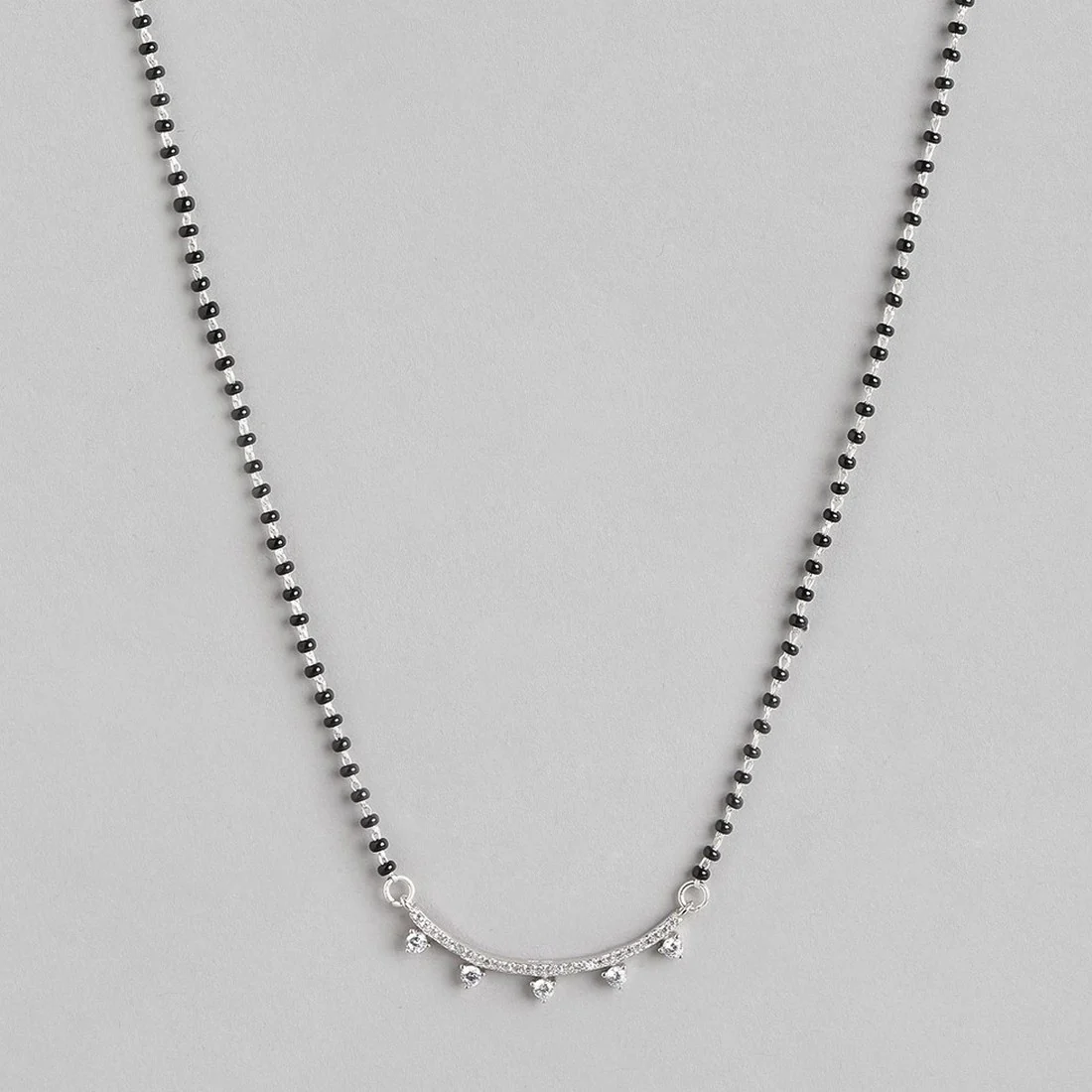 Minimal 925 Silver Mangalsutra - Image 6