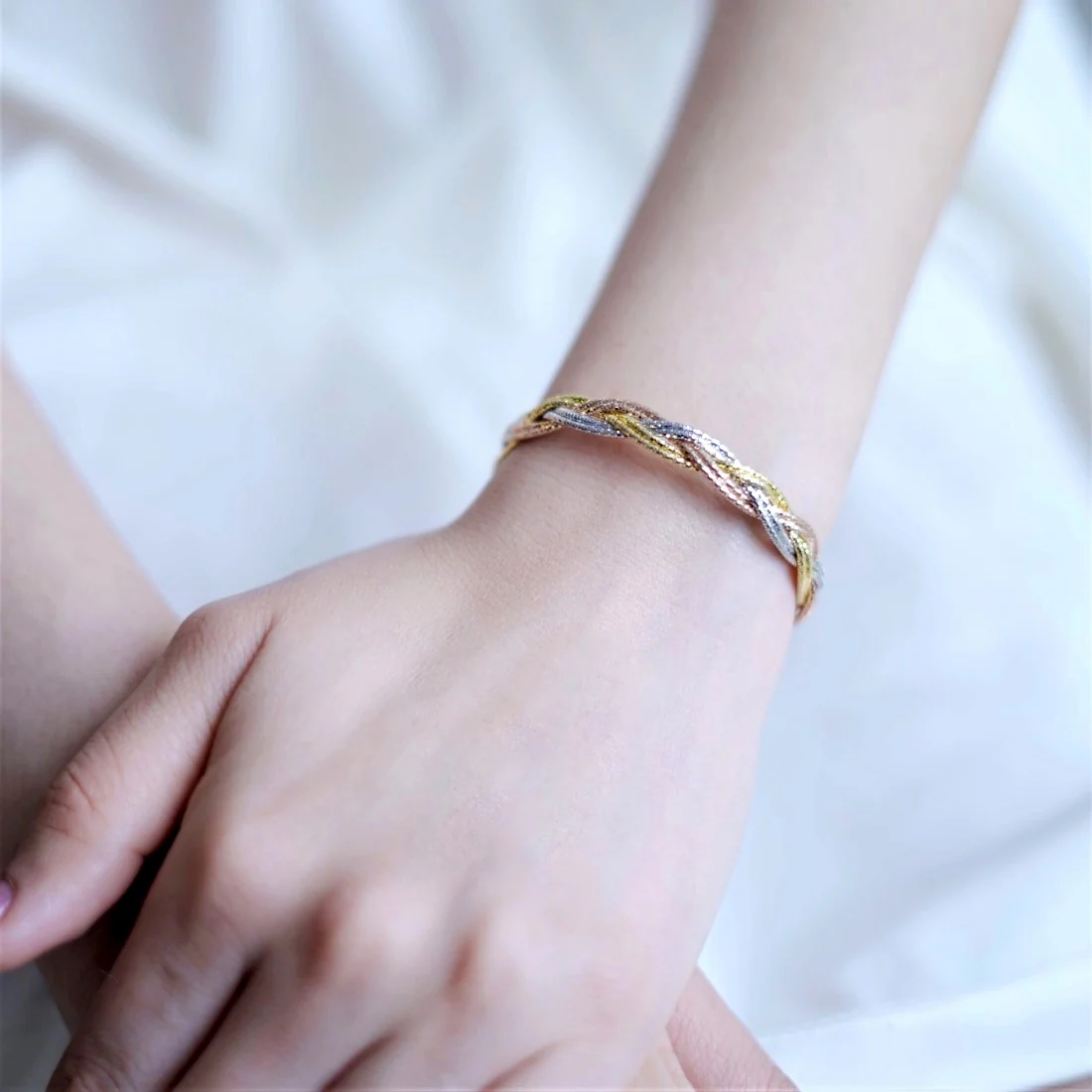 Multi-Strand Weave 925 Sterling Silver Bracelet Gift Hamper for Sister - Image 3