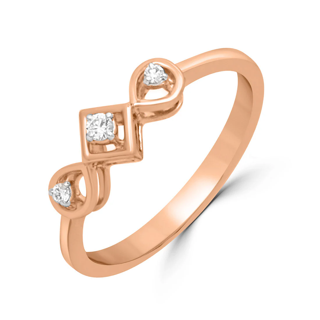 Mystic Enchantment Gold Ring with Lab-Grown Diamonds without Chain - Image 4