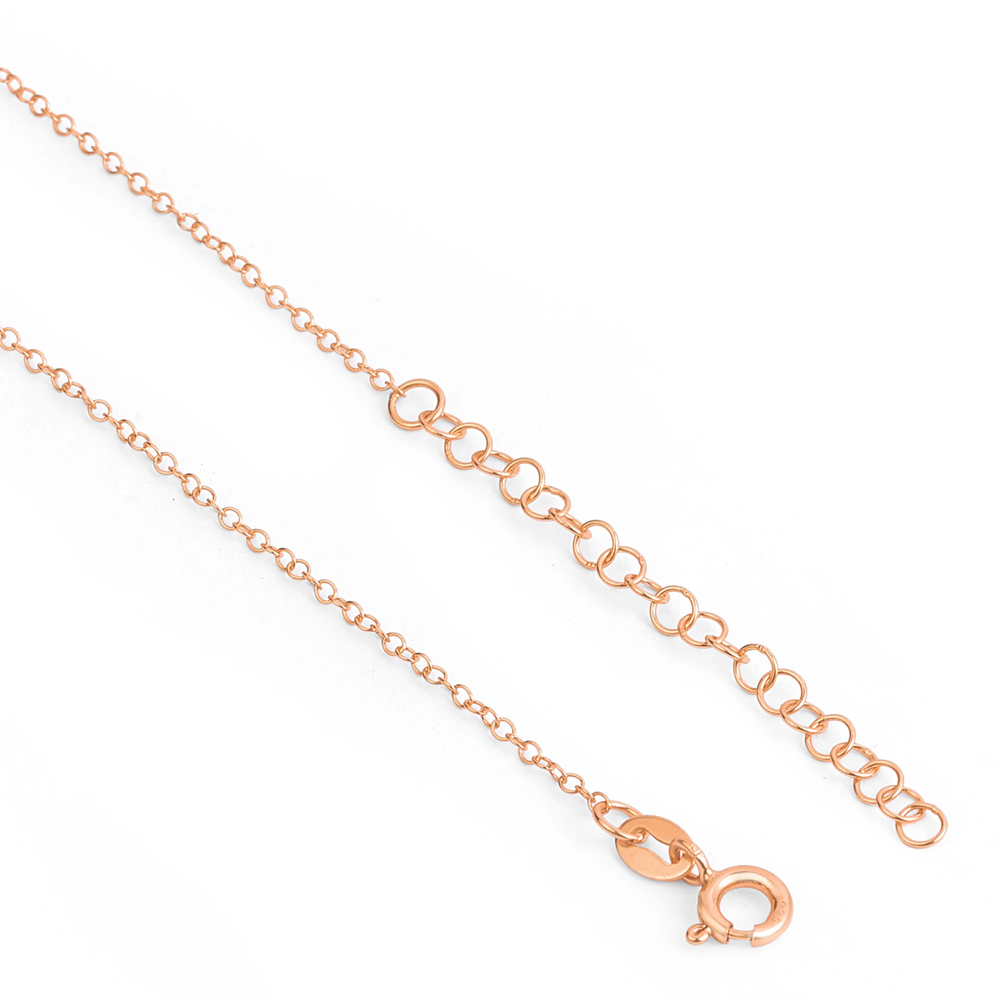 The Sea Flower Silver Rose Gold Plated Necklace - Image 5