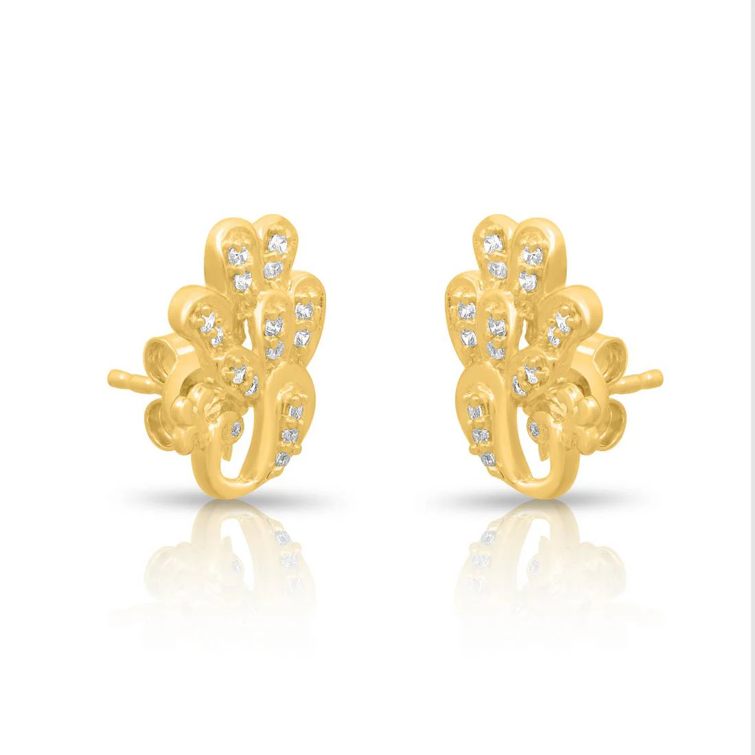Peacock Glory Gold Plated 925 Sterling Silver Jewelry Set - Image 7