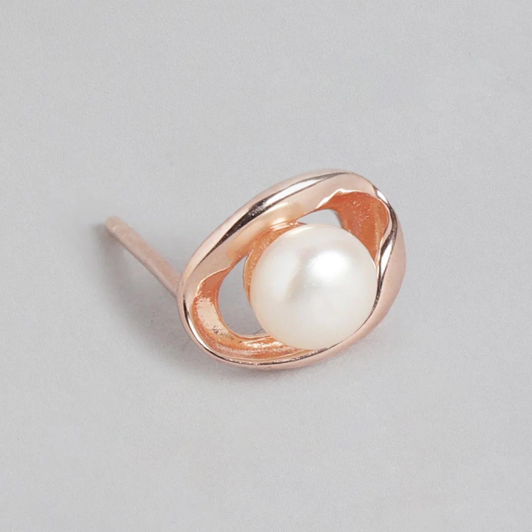 Pearlescent Romance Rose Gold-Plated 925 Sterling Silver Jewelry Set - Image 5