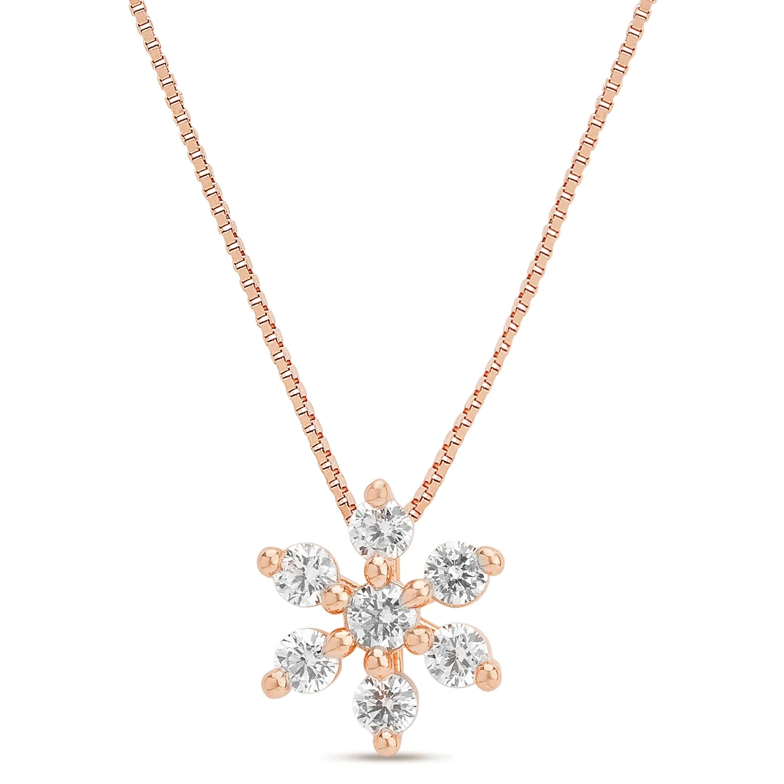 Celestial Harmony - Nakshatra Rose Gold Plated 925 Sterling Silver Necklace - Image 5