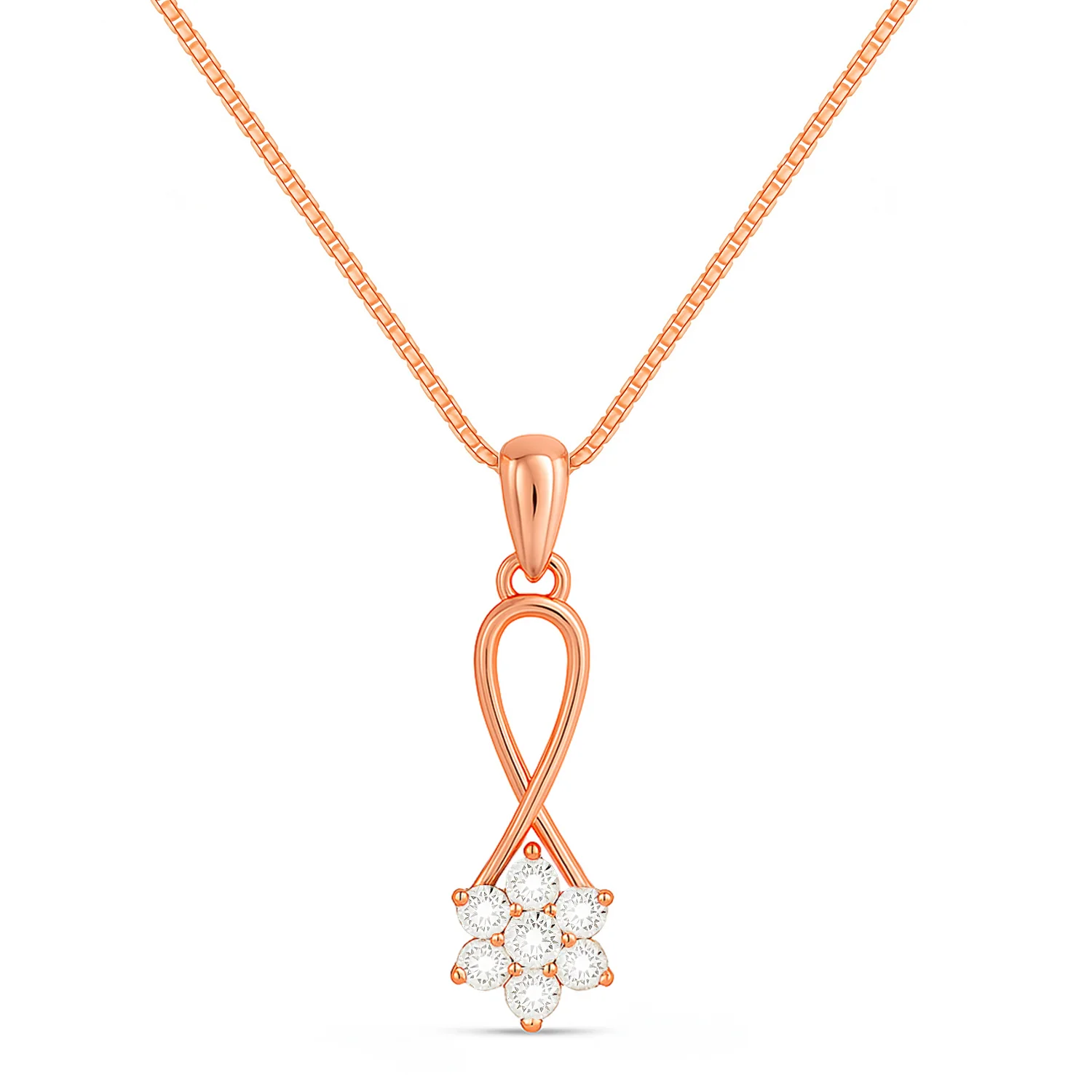 The Love Knot Bloom Rose Gold Plated Plated - Image 4