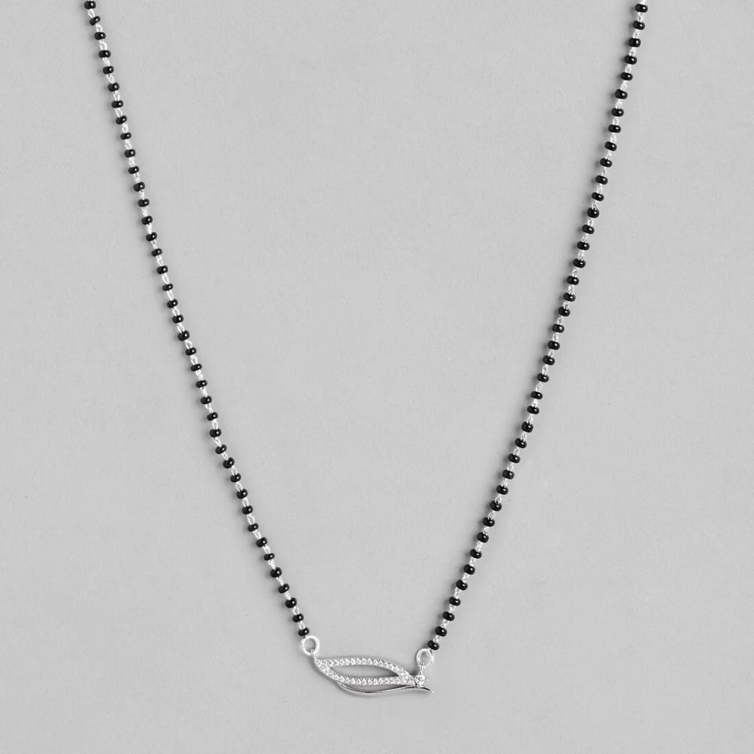 Petals 925 Sterling Silver Mangalsutra - Image 2