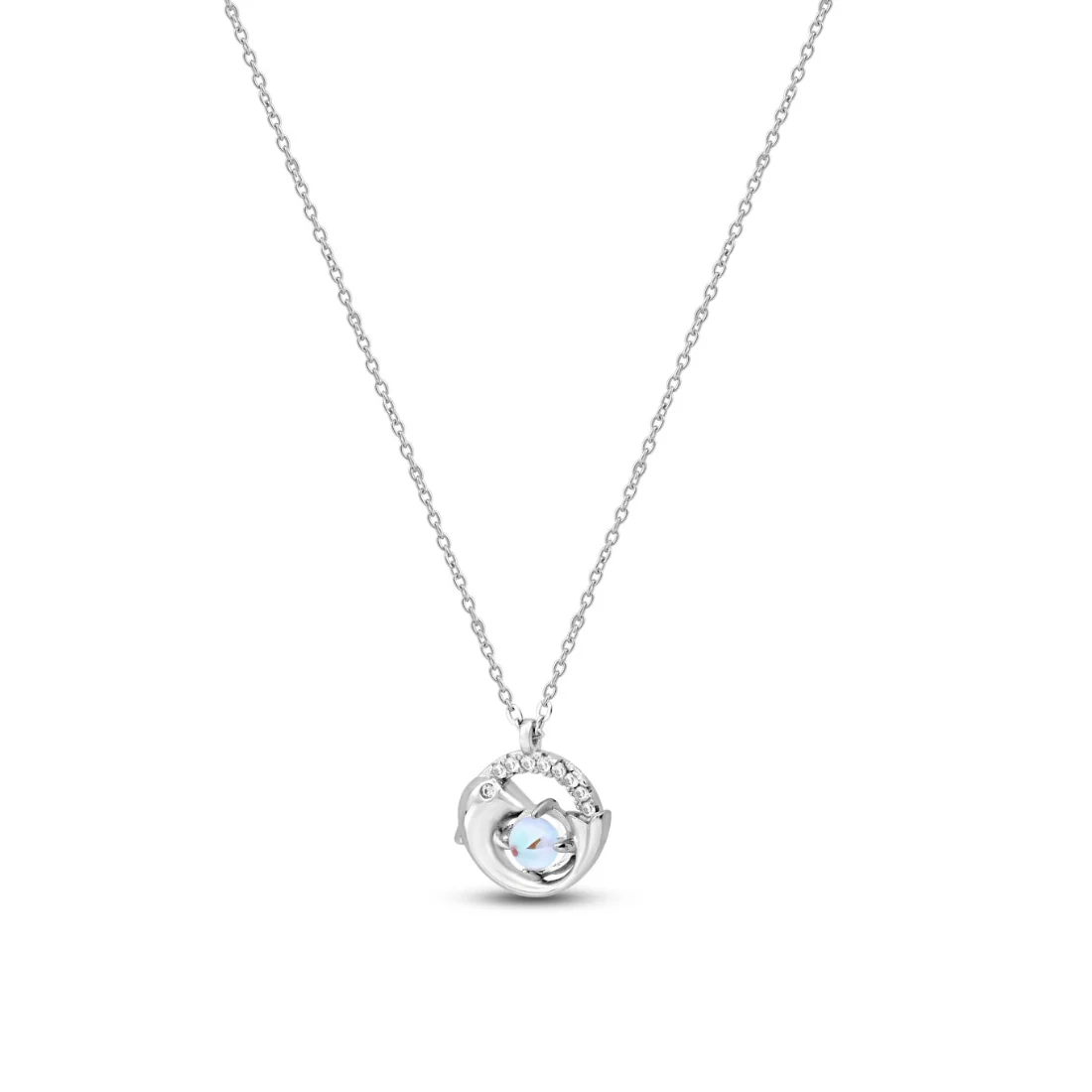 Radiance Rhodium Plated 925 Sterling Silver Necklace - Image 5