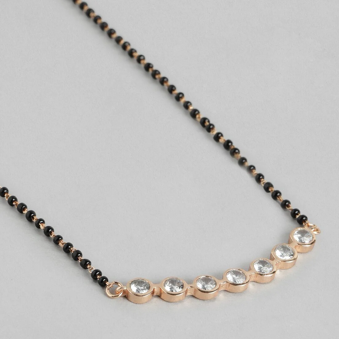 Radiant Love 925 Sterling Silver Mangal sutra with Cubic Zirconia - Image 5