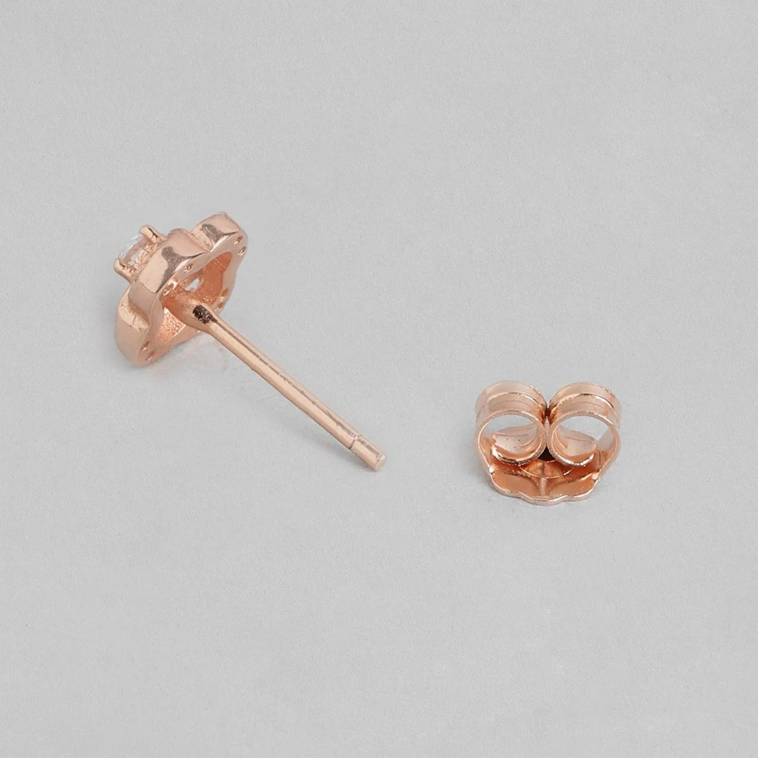 Radiant Floral Rose Gold Elegance 925 Sterling Silver Jewelry Set - Image 7