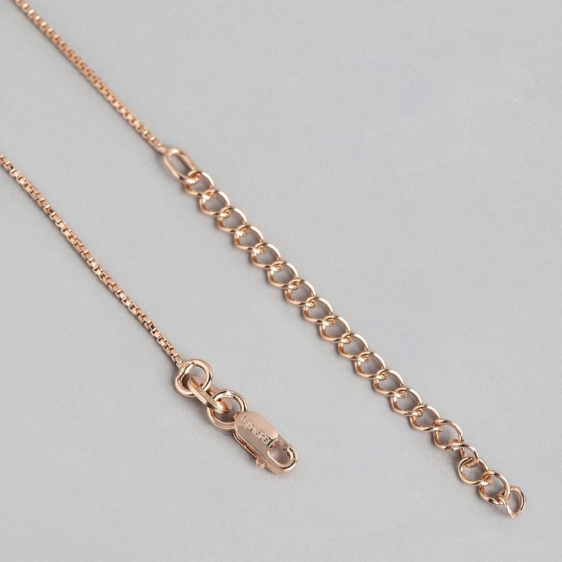 Radiant Rose-Gold Plated CZ 925 Sterling Silver Jewelry Set - Image 10