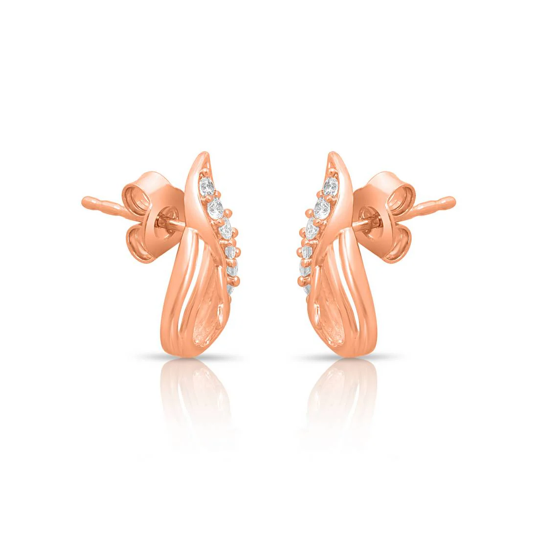 Refined Beauty Rose Gold Plated 925 Sterling Silver Jewelry Set - Image 7
