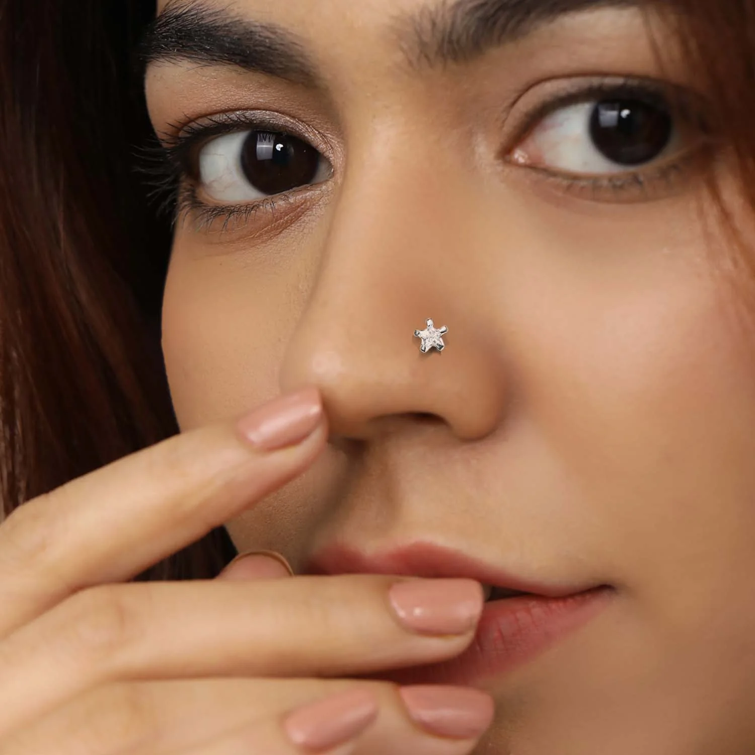 Set of 7, 925 Sterling Silver Nose Pin Set - Image 6