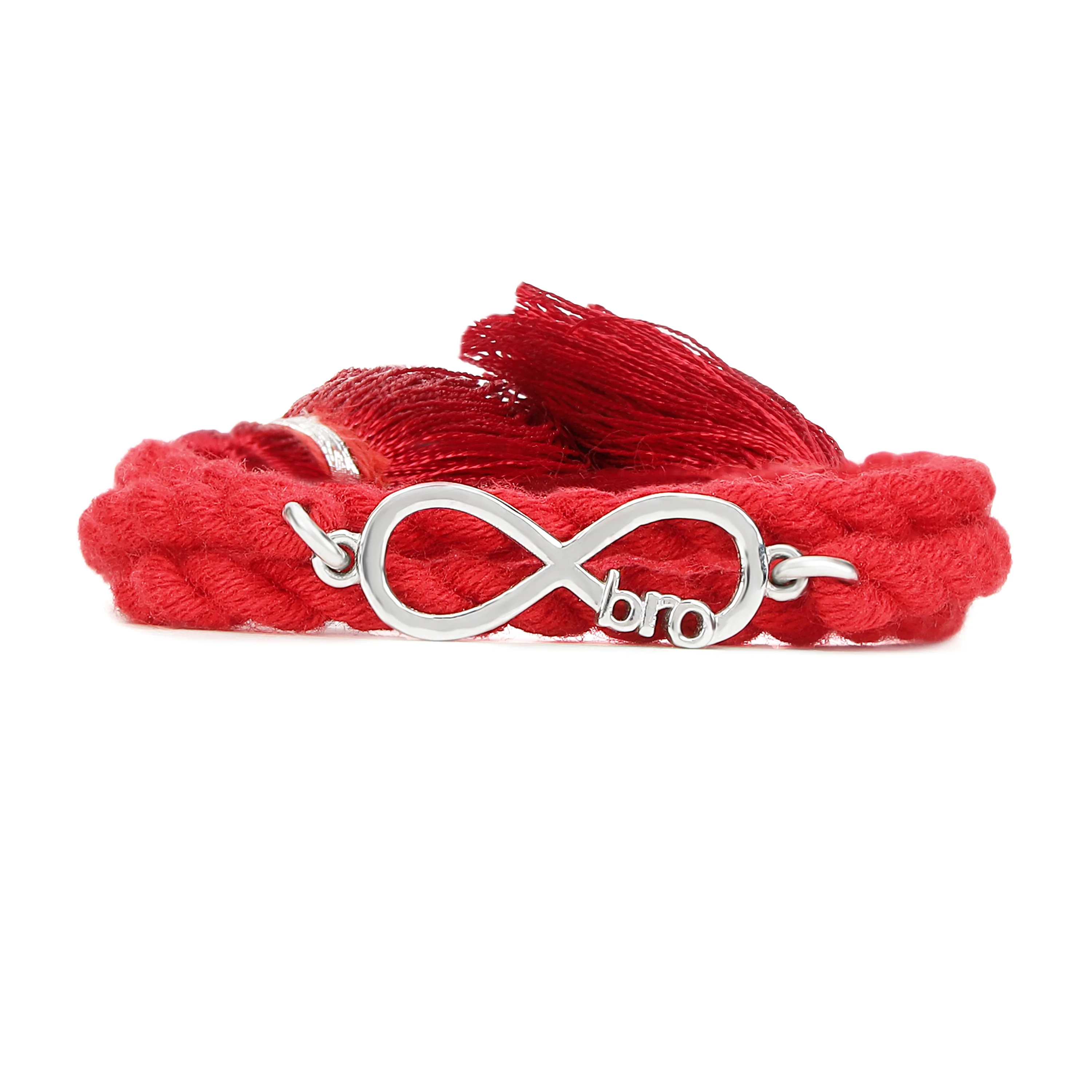 Elegant Heart & Timeless infinity Rhodium-Plated 925 Silver Bhai-Bhabhi Rakhi Combo - Image 5