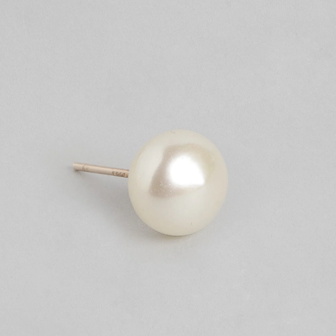 Rose Gold Plated Pearl 925 Silver Jewellery Set Trio - Image 8