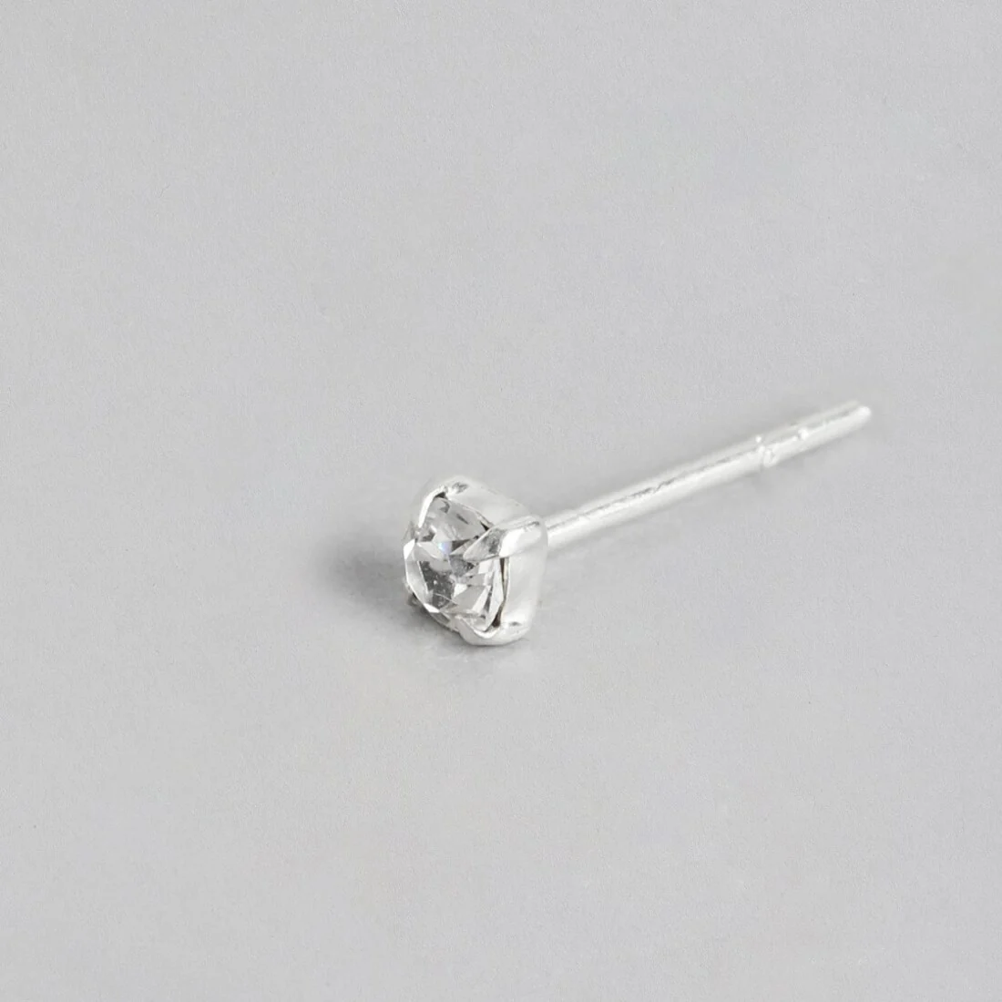 Shimmering Brilliance Rhodium-Plated 925 Sterling Silver Earrings - Image 4