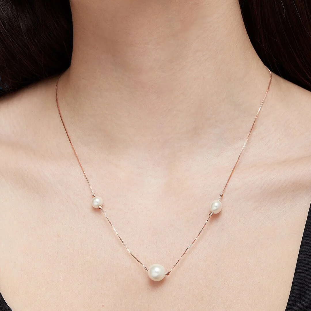 My Precious Rose Gold 925 Silver Necklace