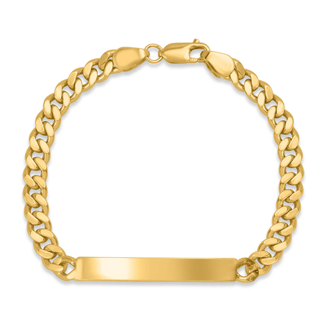 Signature Shine Gold Plated 925 Sterling Silver Men's Bracelet - Image 4