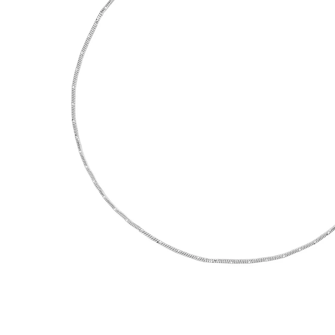 Sleek Minimal Chain Rhodium Plated 925 Sterling Silver Anklet - Image 8