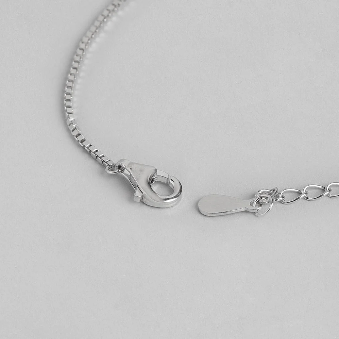 Sleek Infinity 925 Silver Bracelet - Image 8
