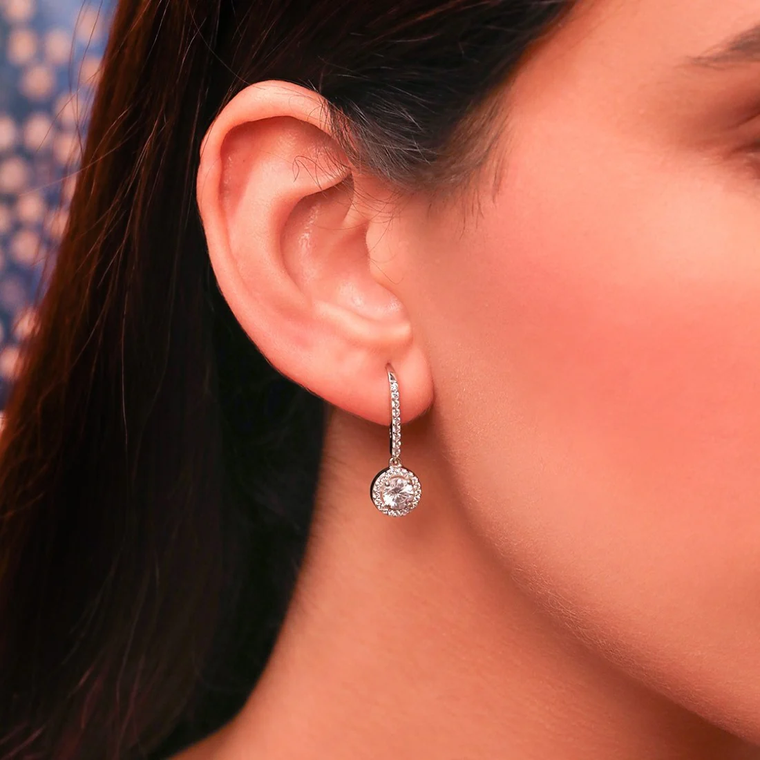 Sleek and Steller Silver Fish Hook 925 Silver Earrings - Image 3