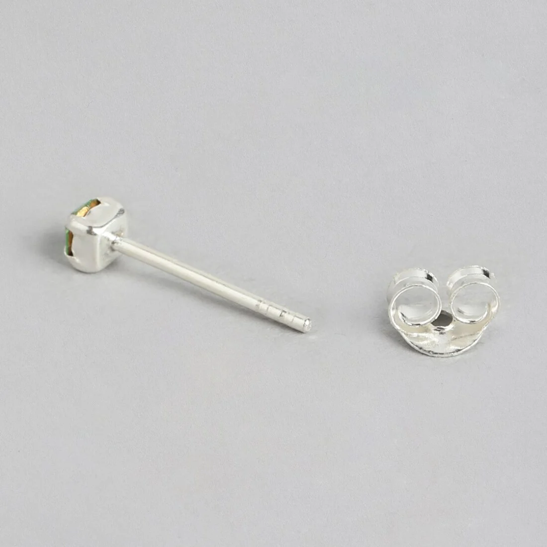 Sparkling Elegance Cubic Zirconia 925 Sterling Silver Stud Earrings - Image 5