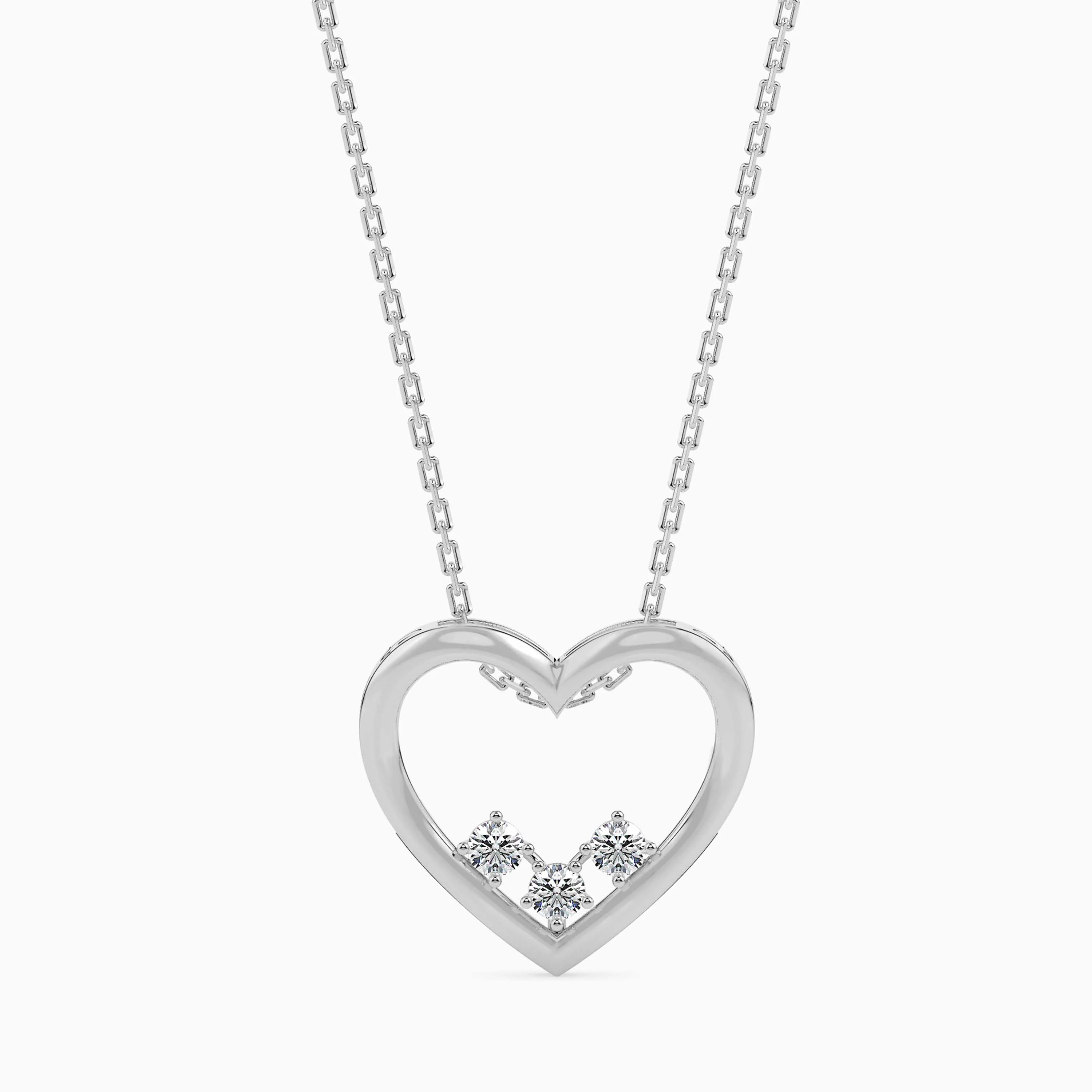 Heart Yonder Lab-Grown Diamond Pendant without Chain - Image 9