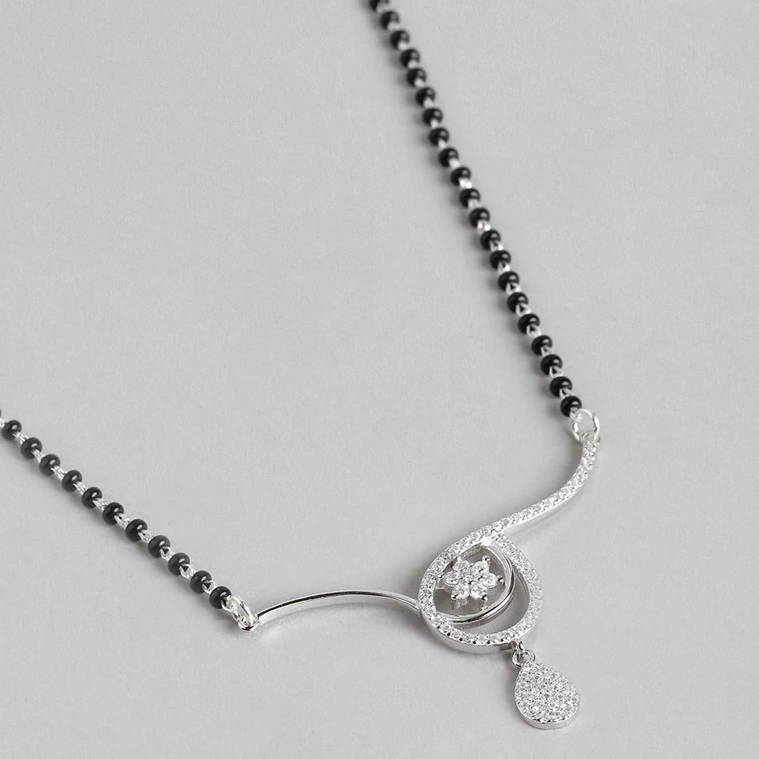 Star Drop 925 Sterling Silver Mangalsutra - Image 5