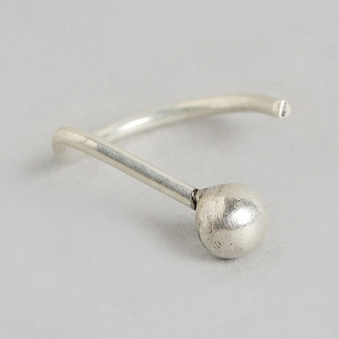 Starry Elegance Rhodium-Plated Combo of 4 Nosepins with CZ Accents - Image 5