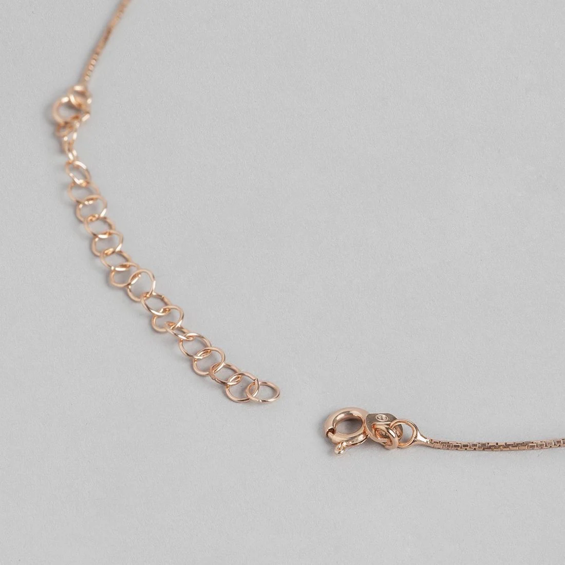 Stellar Radiance 925 Sterling Silver Rose Gold Star Pendant with Chain - Image 10
